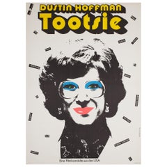 Tootsie 1984 East German A1 Film Movie Poster, Handschick