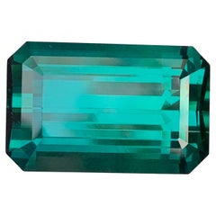 Top AAA Quality 26.80 Carat Natural Loose Blue Green Tourmaline Gemstone