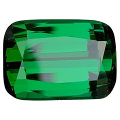 Gema de turmalina verde oscura suelta natural de calidad AAA de 7,80 quilates