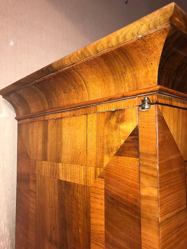 Top Cabinet in Walnut and Other Woods, Germany For Sale 4