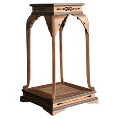 Top-Class Antique Display Stand Made in Japan Using Mulberry Wood