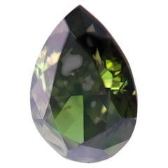 Top Green Color Chameleon Diamond 0.17ct Natural Loose Fancy Dark Pear GIA SI1