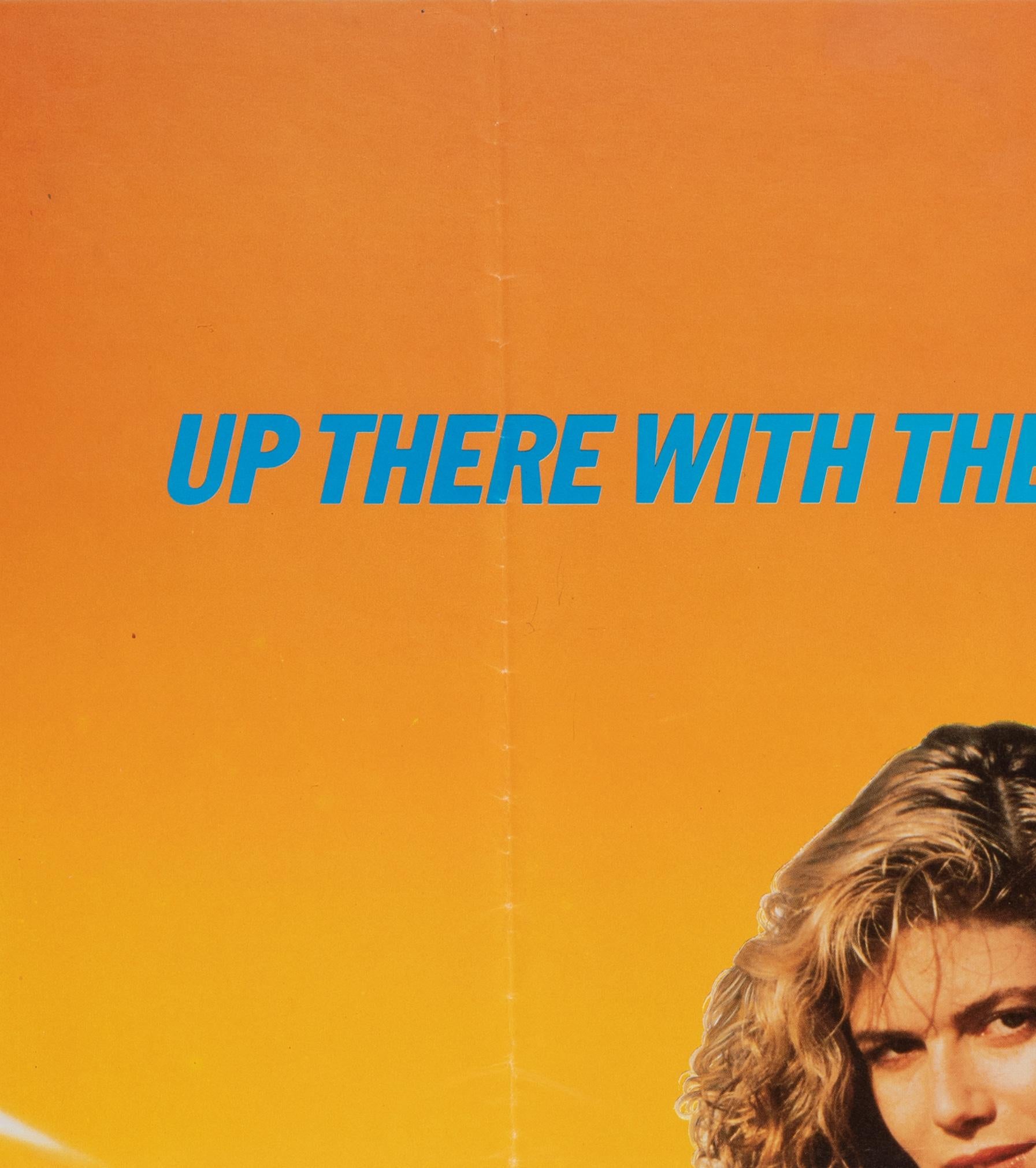 British TOP GUN 1986 UK Quad Film Movie Poster For Sale