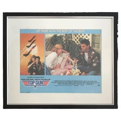 Top Gun, Framed Poster, 1986, Card Number 1