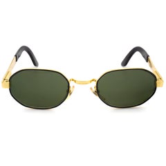 Sechseckige Vintage-Sonnenbrille Top Gun, ITALY 90er Jahre