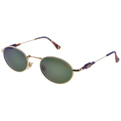 Top Gun oval vintage sunglasses, Italy 90s