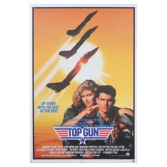 Vintage Top Gun, Unframed Poster, 1986
