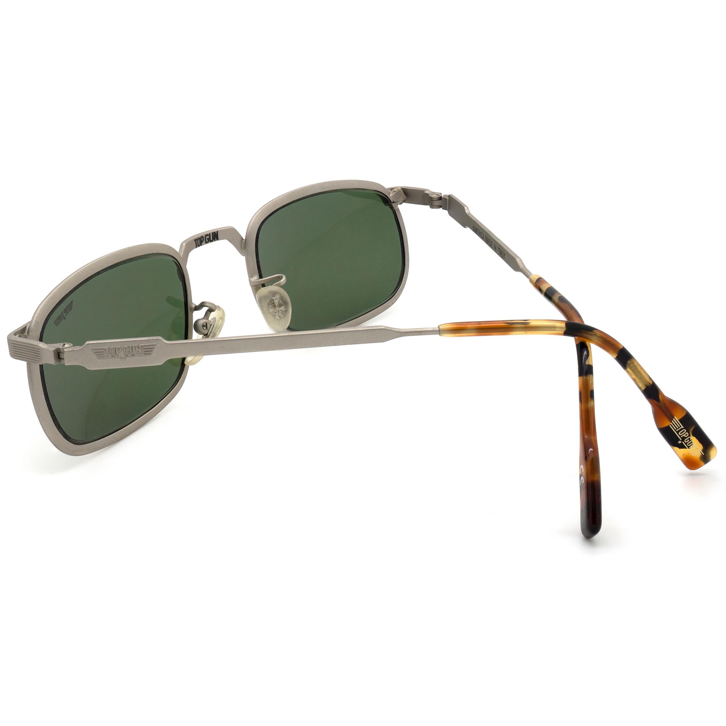 Top Gun Vintage-Sonnenbrille, Italien 90er-Jahre (Grau) im Angebot