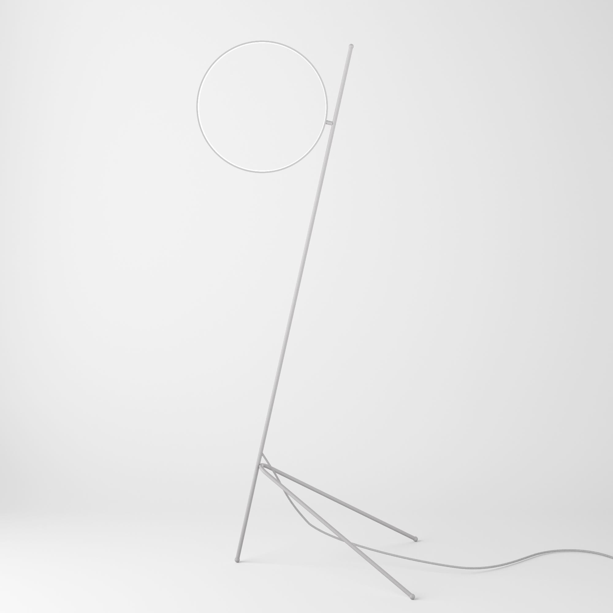 Lampadaire moderne Moonlight haut de gamme, éclairage scandinave minimaliste en vente 2