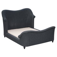 Used Top Pick Ralph Lauren Amaranth Hoxton Wingback Sleigh King Size Bed