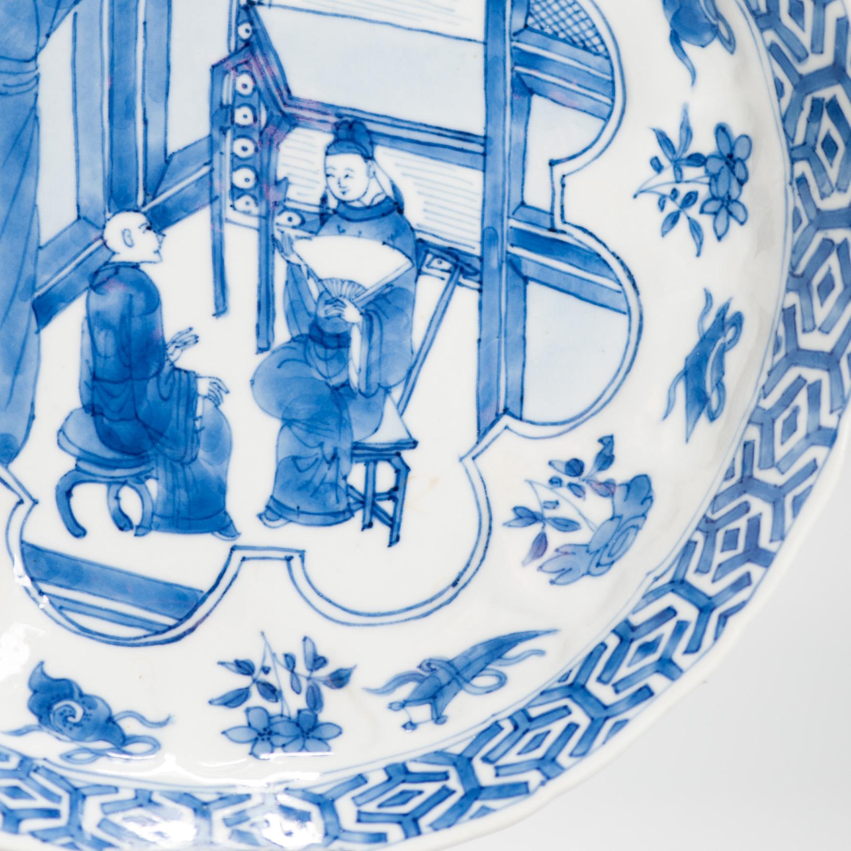 Top Quality 17c Antique Chinese Porcelain Dish Kangxi Period Chenghua Mark 1