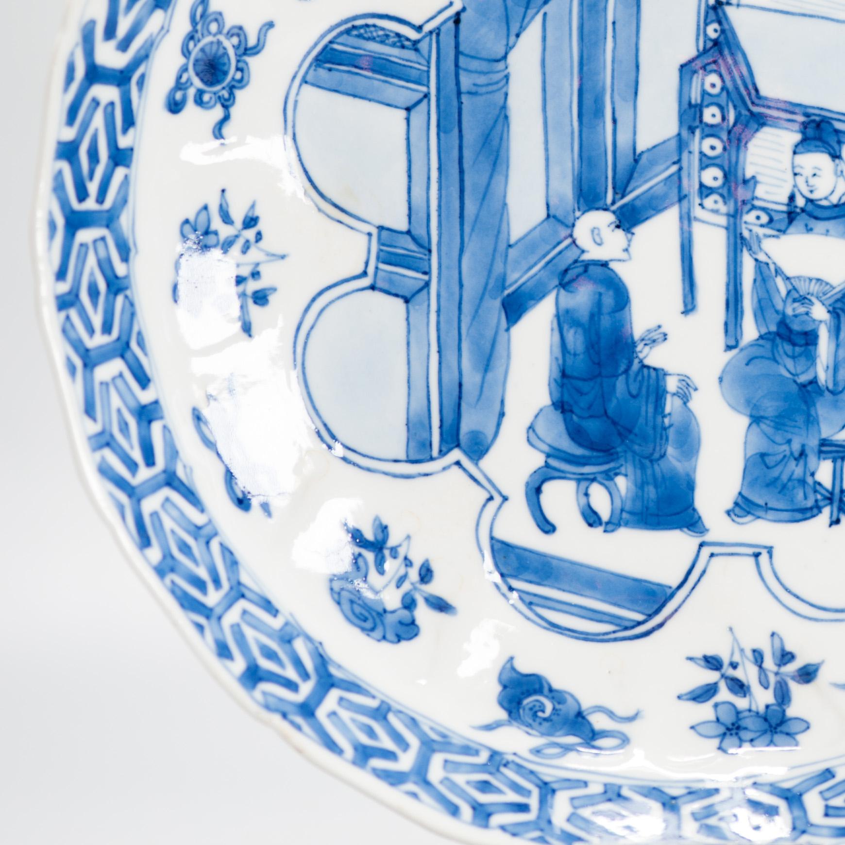 Top Quality 17c Antique Chinese Porcelain Dish Kangxi Period Chenghua Mark 2