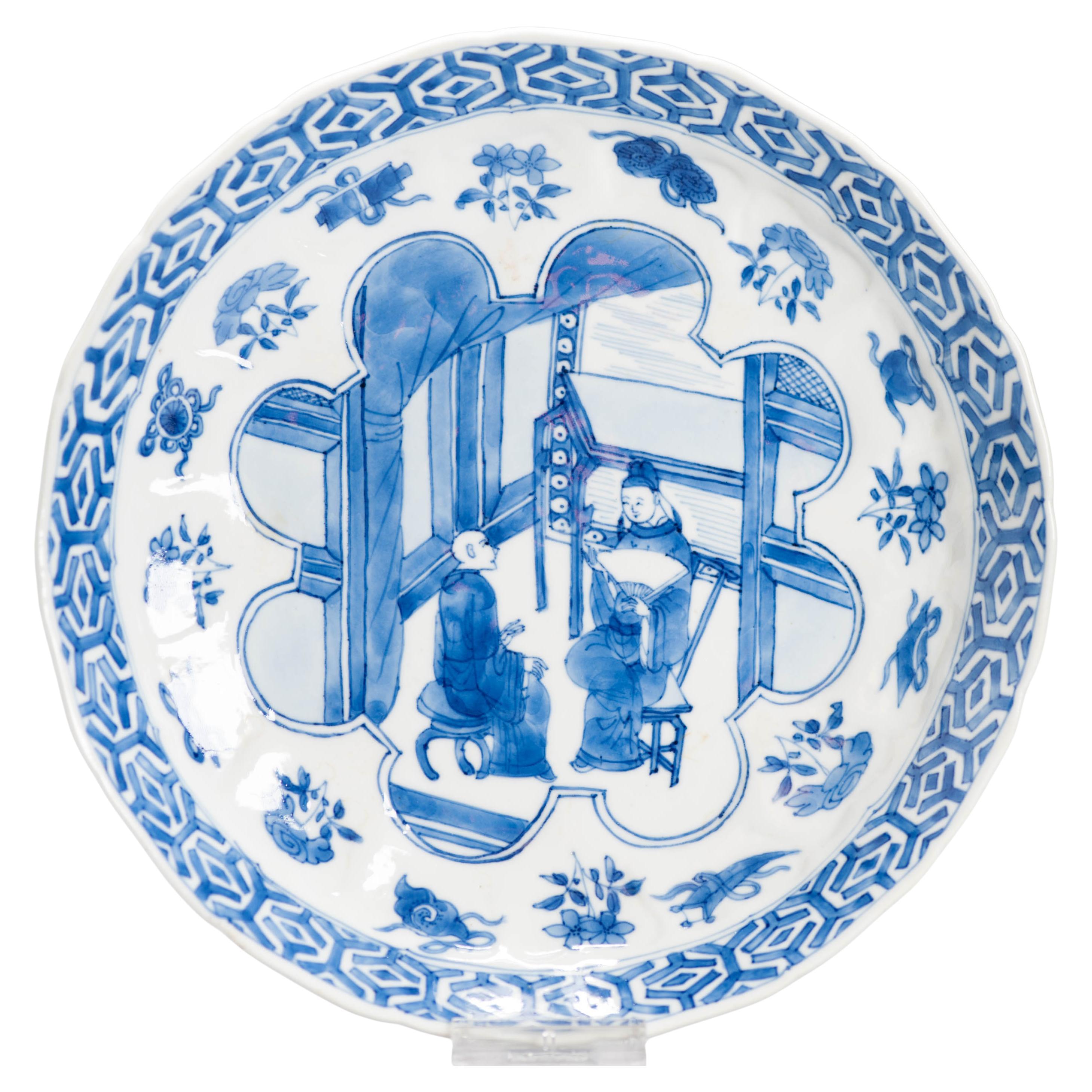 Top Quality 17c Antique Chinese Porcelain Dish Kangxi Period Chenghua Mark