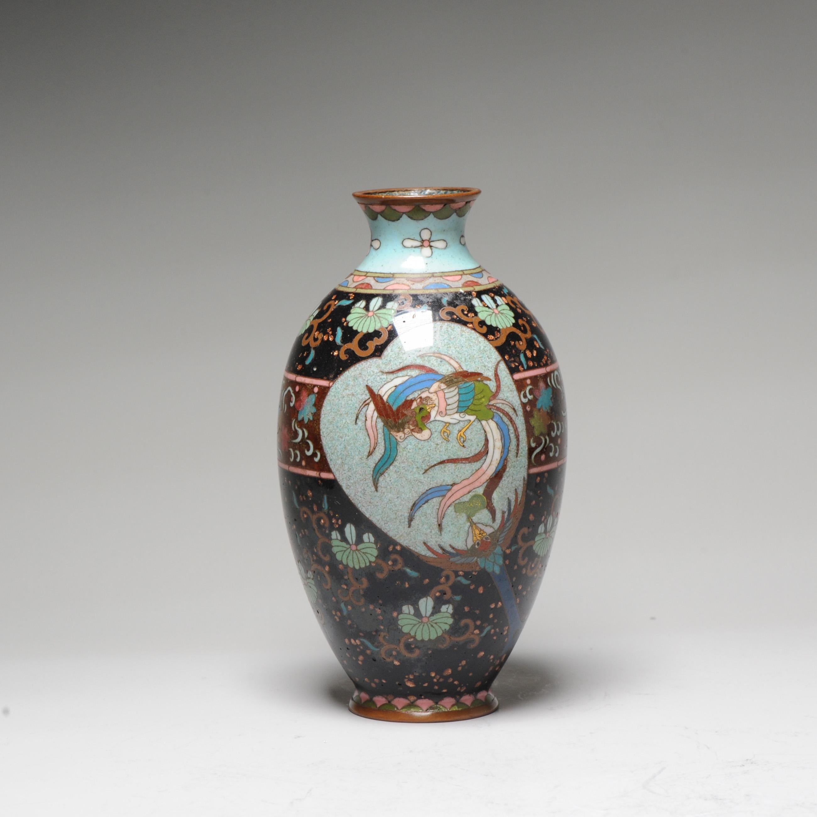 Description

Lovely and beautifully made piece. With a stunning scene

Provenance:

Originally part of the Catherina collection of Japanese bronzes and cloisonne that was partly auctioned in Amsterdam in 2006 at Sothebys. Some pieces are