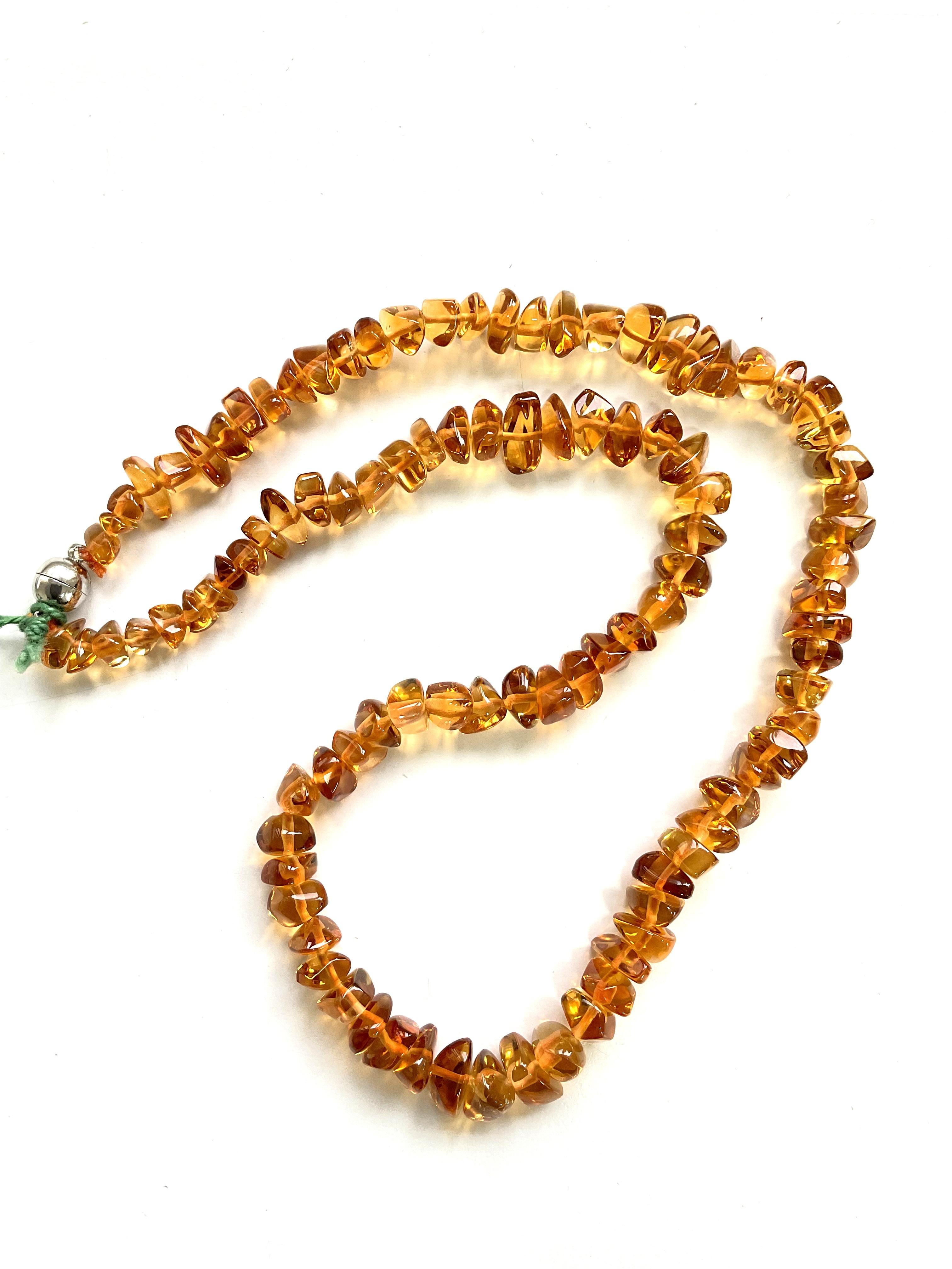 Des éclats de perles de citrine 242,15 carats, de qualité supérieure pour la bijouterie d'art fantaisie Unisexe en vente