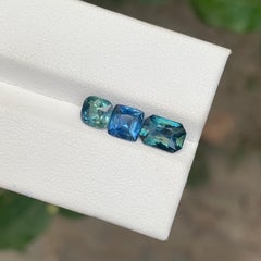 Lote de zafiros sueltos naturales de 3,45 quilates de primera calidad para joyería