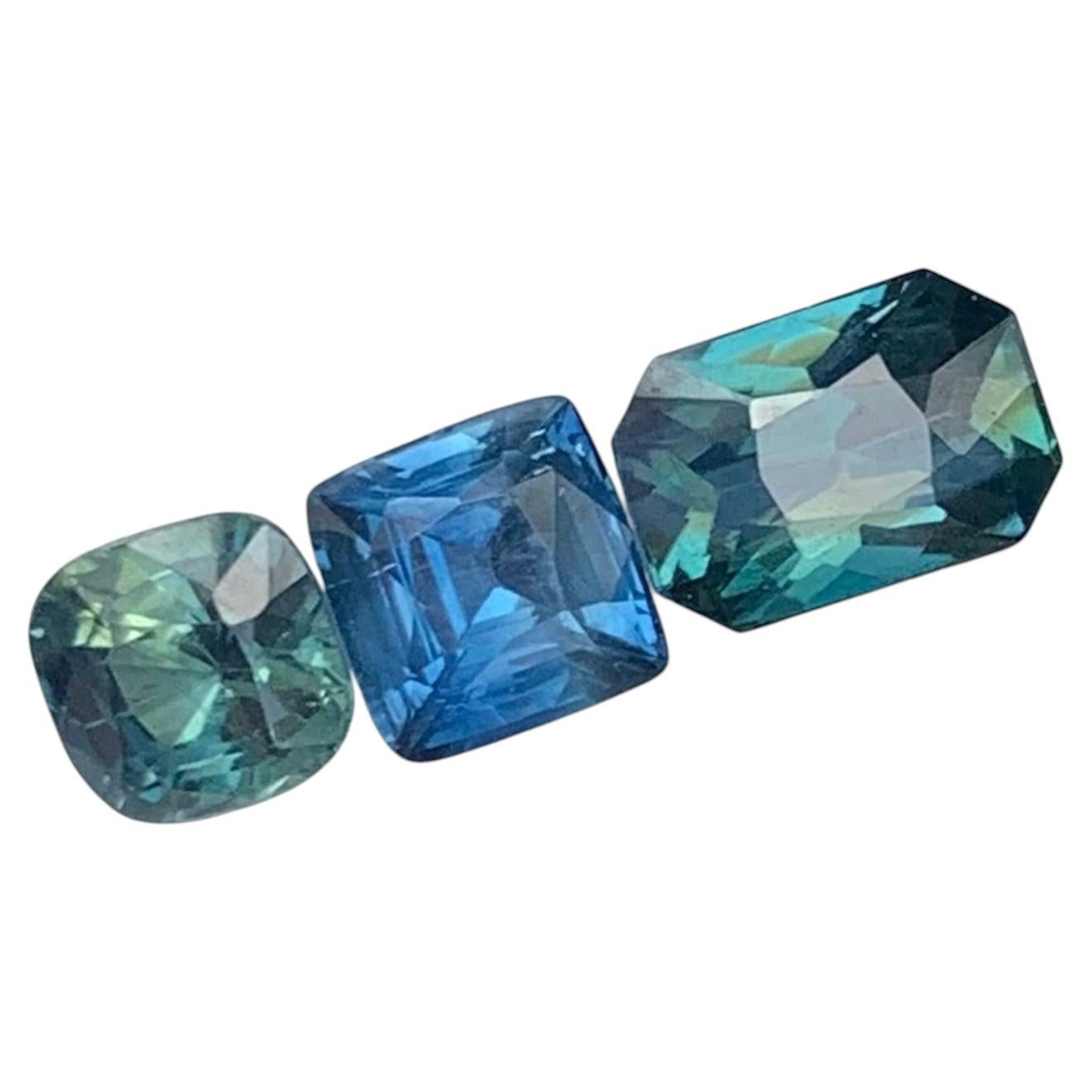 Top Quality 3.45 Carat Natural Loose Sapphire Lot For Jewellery Making