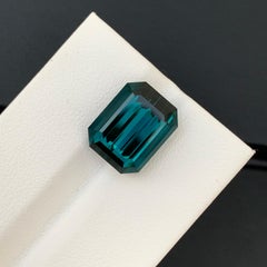 Top Quality 9.35 Carat Natural Loose Indicolite Tourmaline Gemstone