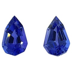 Top Quality 9.45 Carats Tanzanite Pear Cut Stone For Fine Jewelry Natural Gem