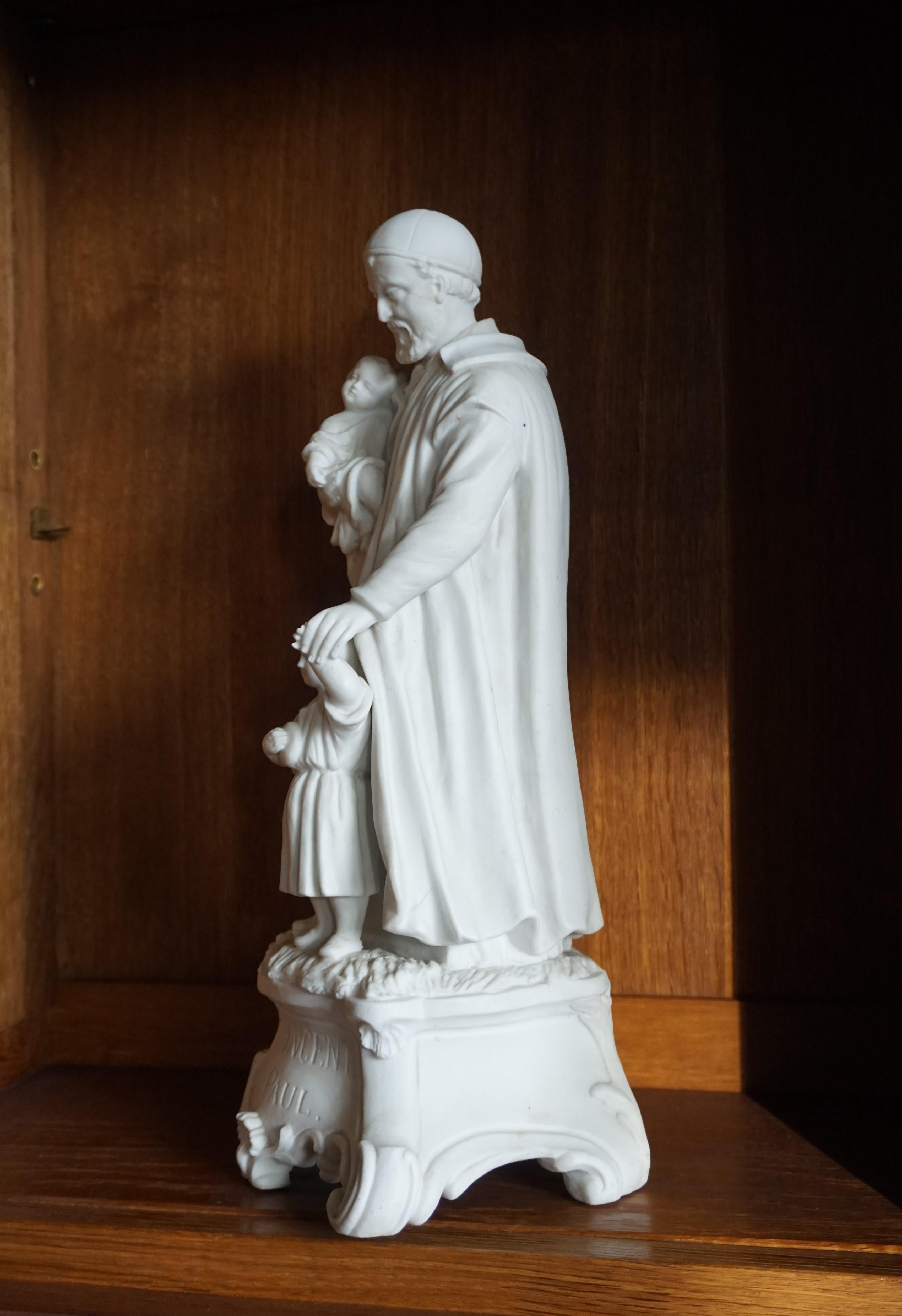 saint vincent de paul statue