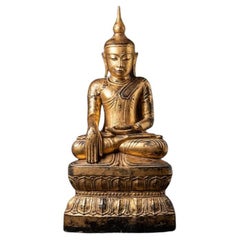 Top Quality Burmese Shan Buddha Statue from Burma Top Quality Burmese Shan Buddha Statue from Burma
