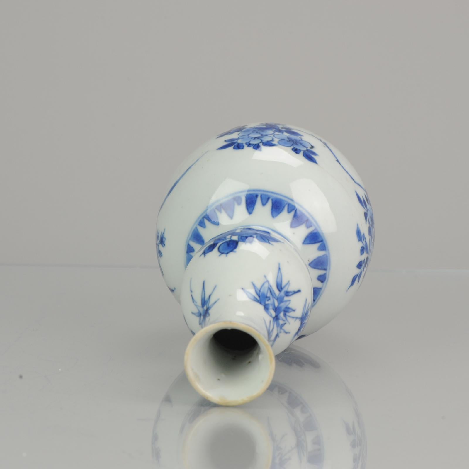 18th Century and Earlier Top Quality Chinese Porcelain 17th C Transitional Double Gourd Vase, China