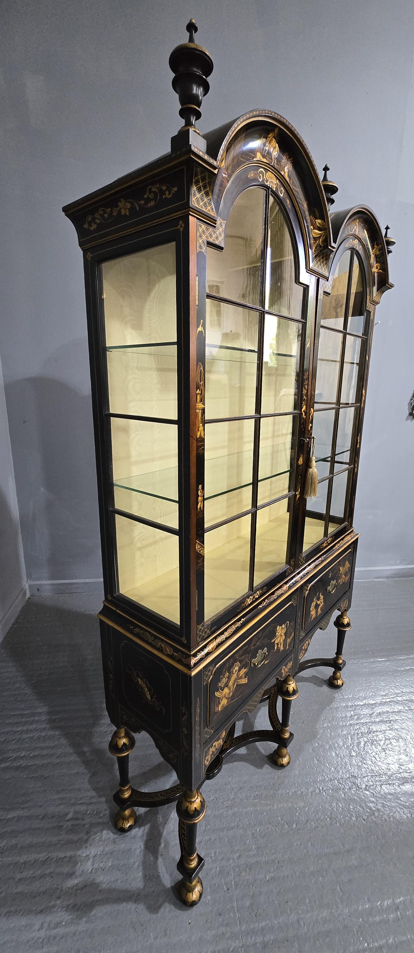 Top Quality Chinoiserie Display Cabinet For Sale 5