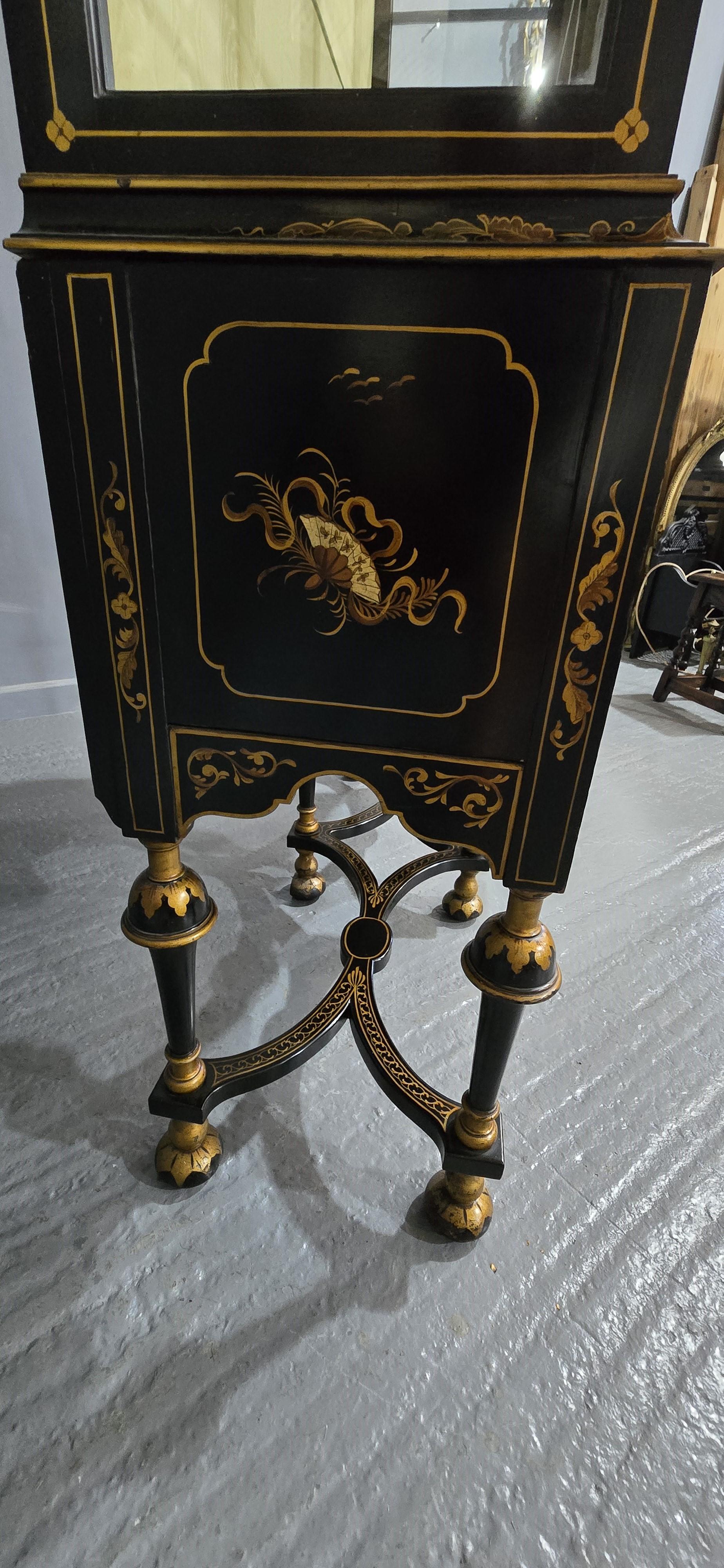Top Quality Chinoiserie Display Cabinet For Sale 6