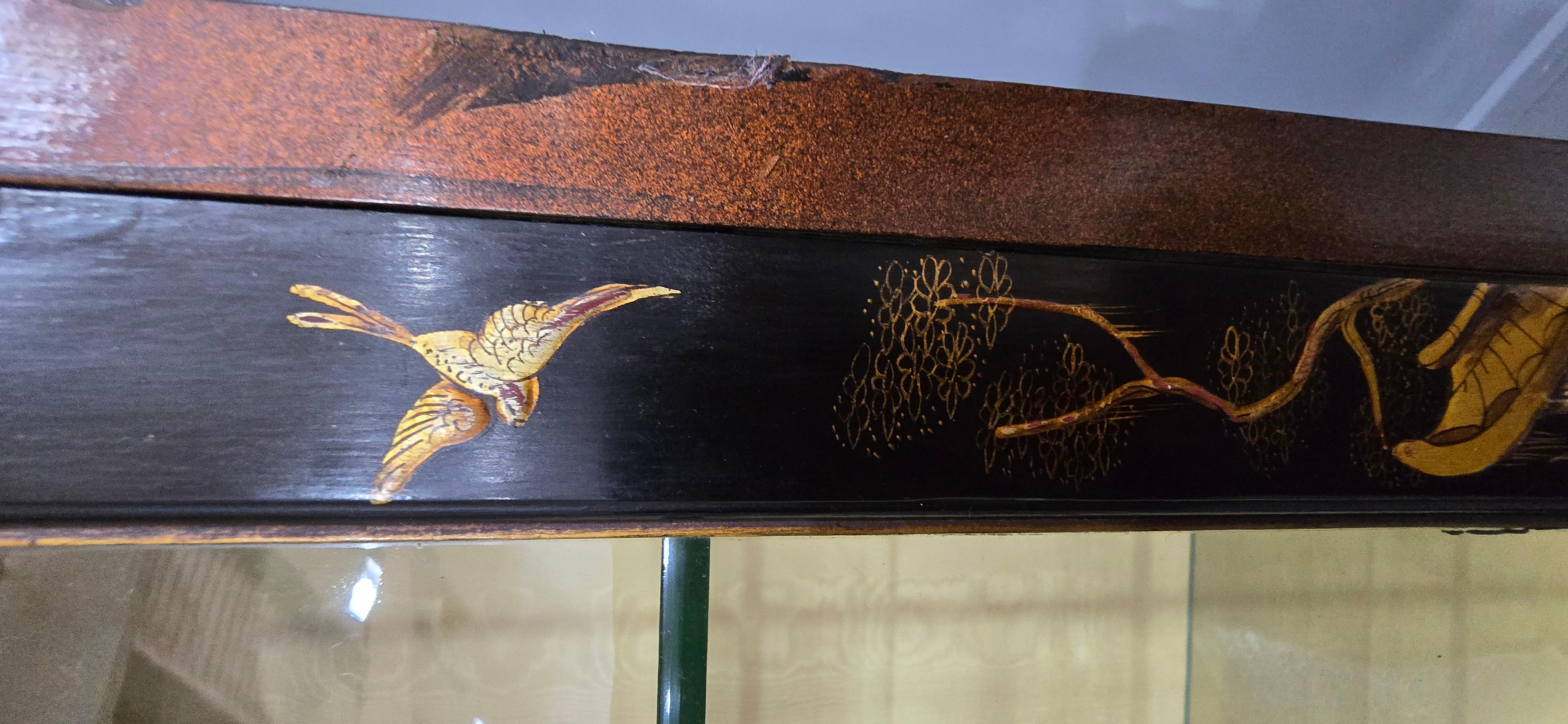 Top Quality Chinoiserie Display Cabinet For Sale 1