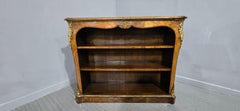 Top Quality English Walnut Open Library Bookcase