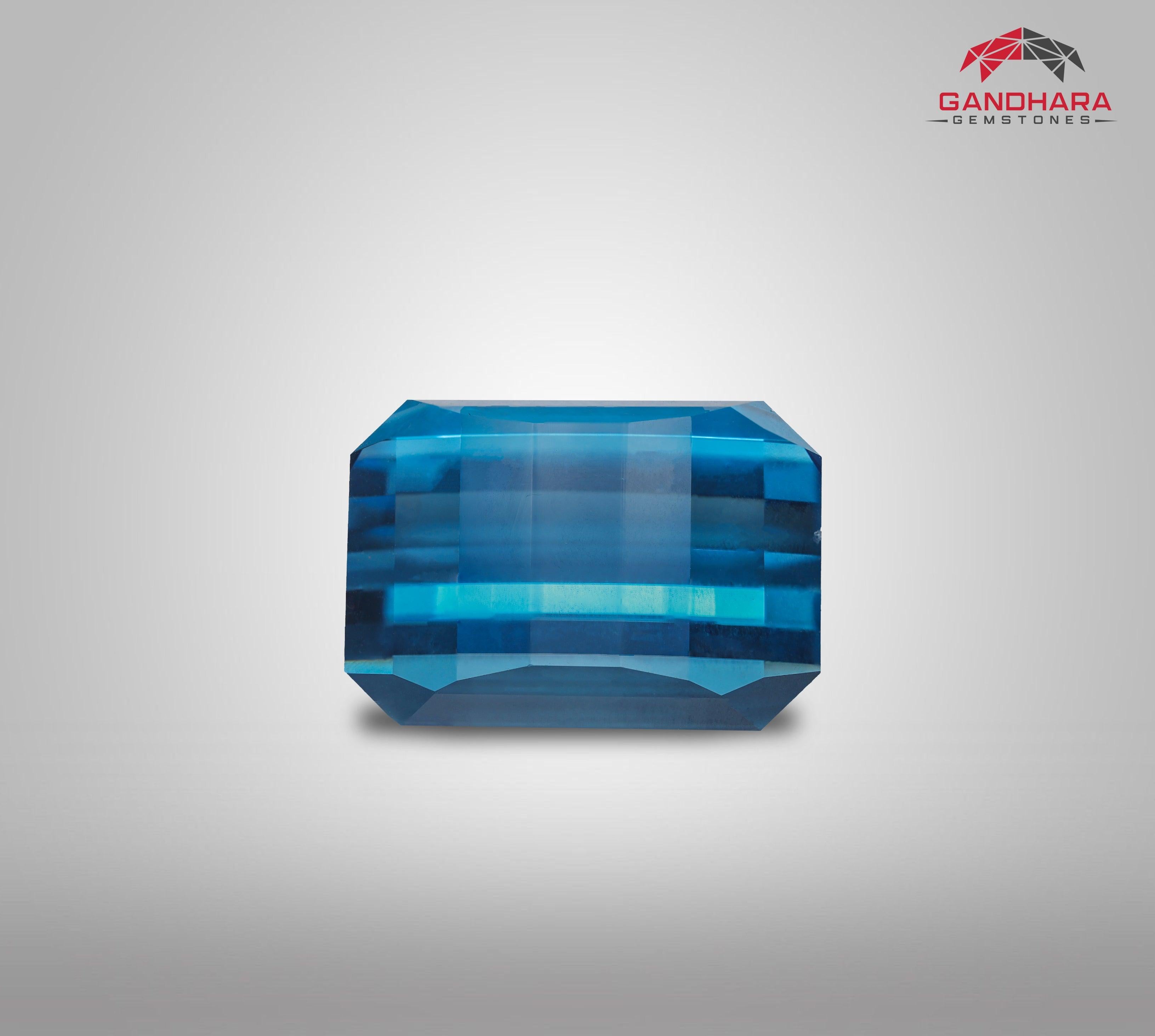 Top Quality London Blue Topaz, available for sale at wholesale price, natural high-quality 110.19 carats flawless Loop Clean clarity, certified topaz from Africa.

Product Information:
GEMSTONE NAME	Top Quality London Blue Topaz
WEIGHT	110.19