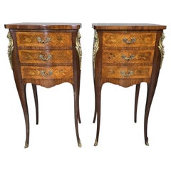 Paire de lampes de chevet françaises de qualité supérieure