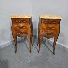 Top Quality Pair French Bedside Lamp Tables