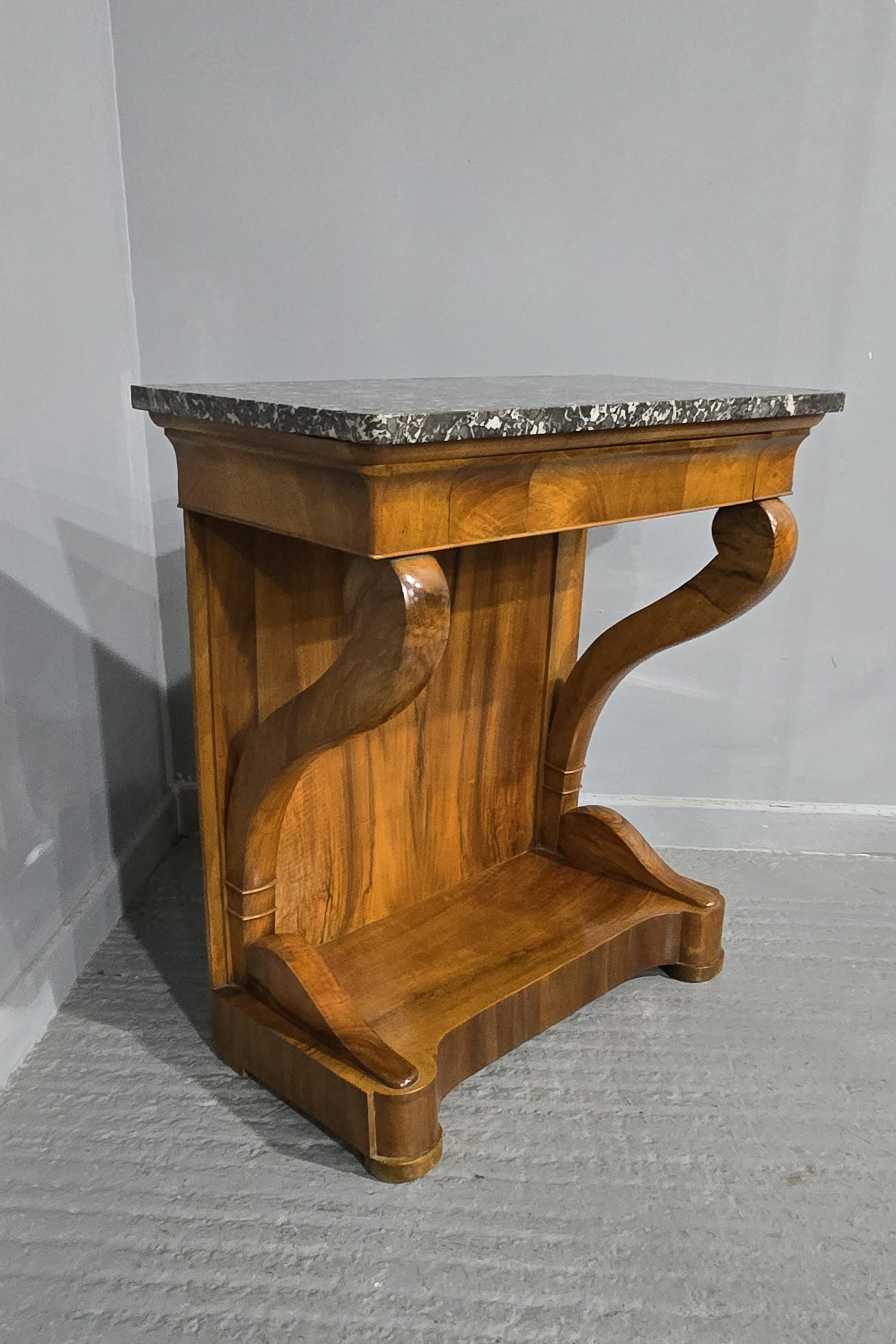 Top Quality Walnut Console Table For Sale 4