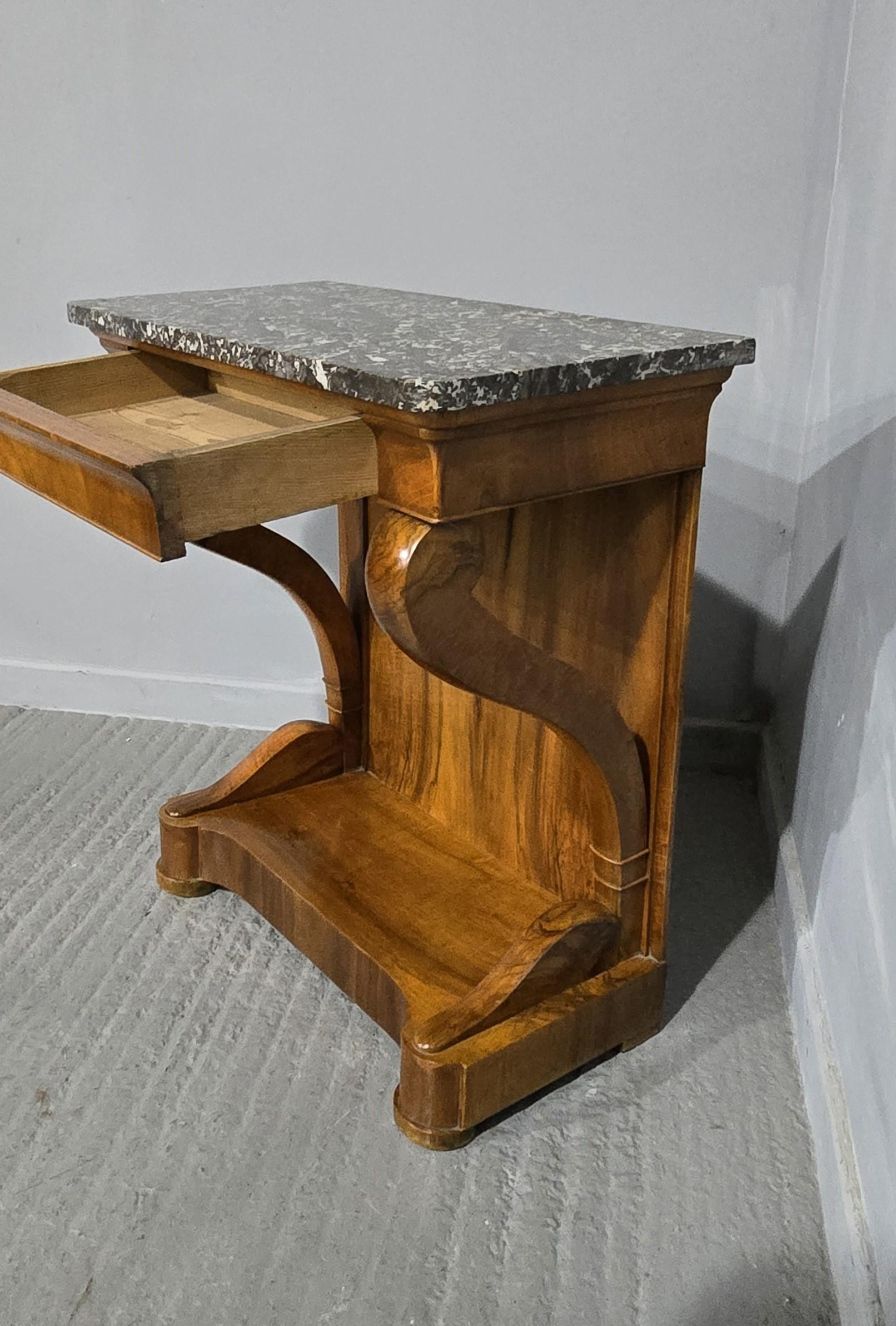 Top Quality Walnut Console Table For Sale 3
