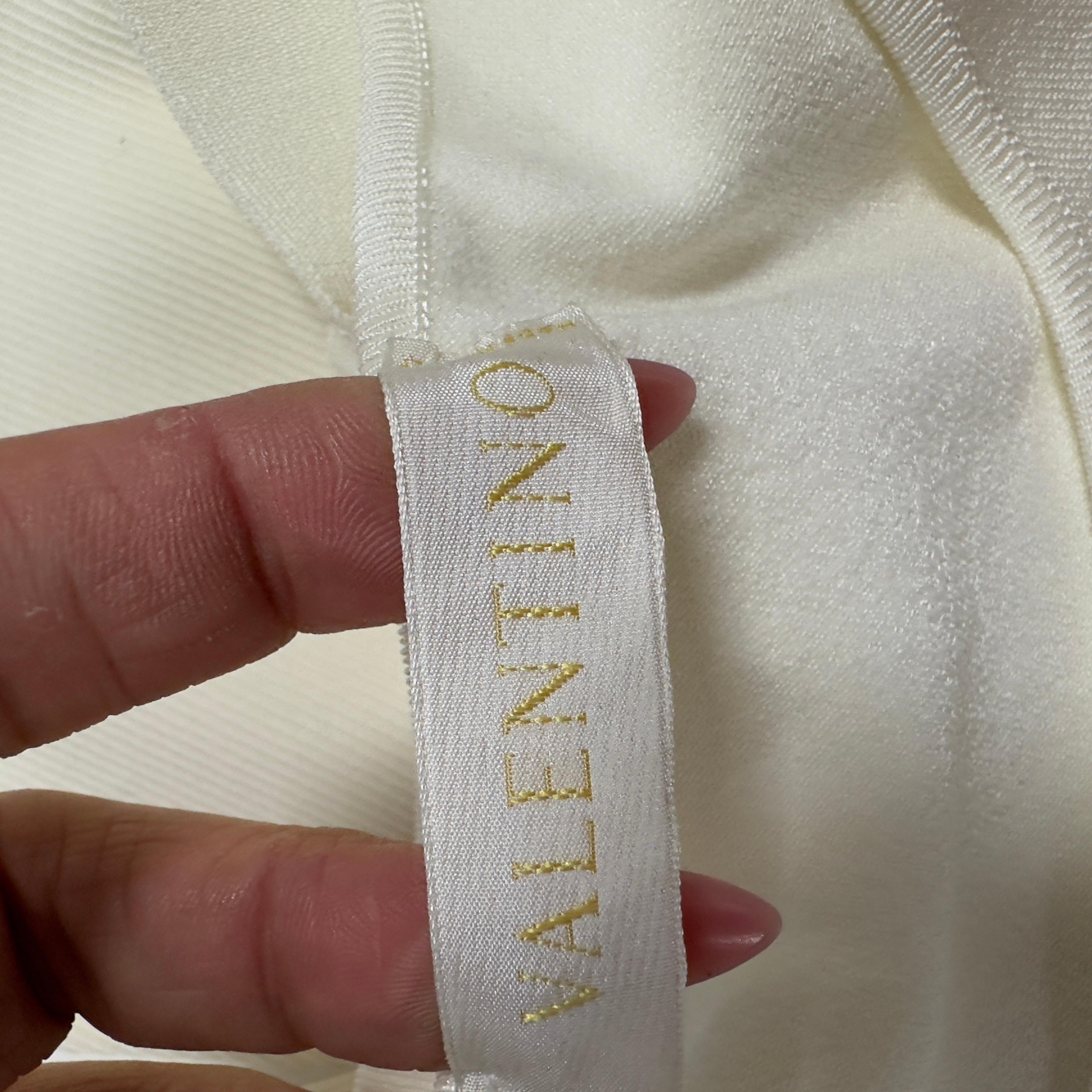Top Valentino nouveau avec fascia ricamata en vente 2
