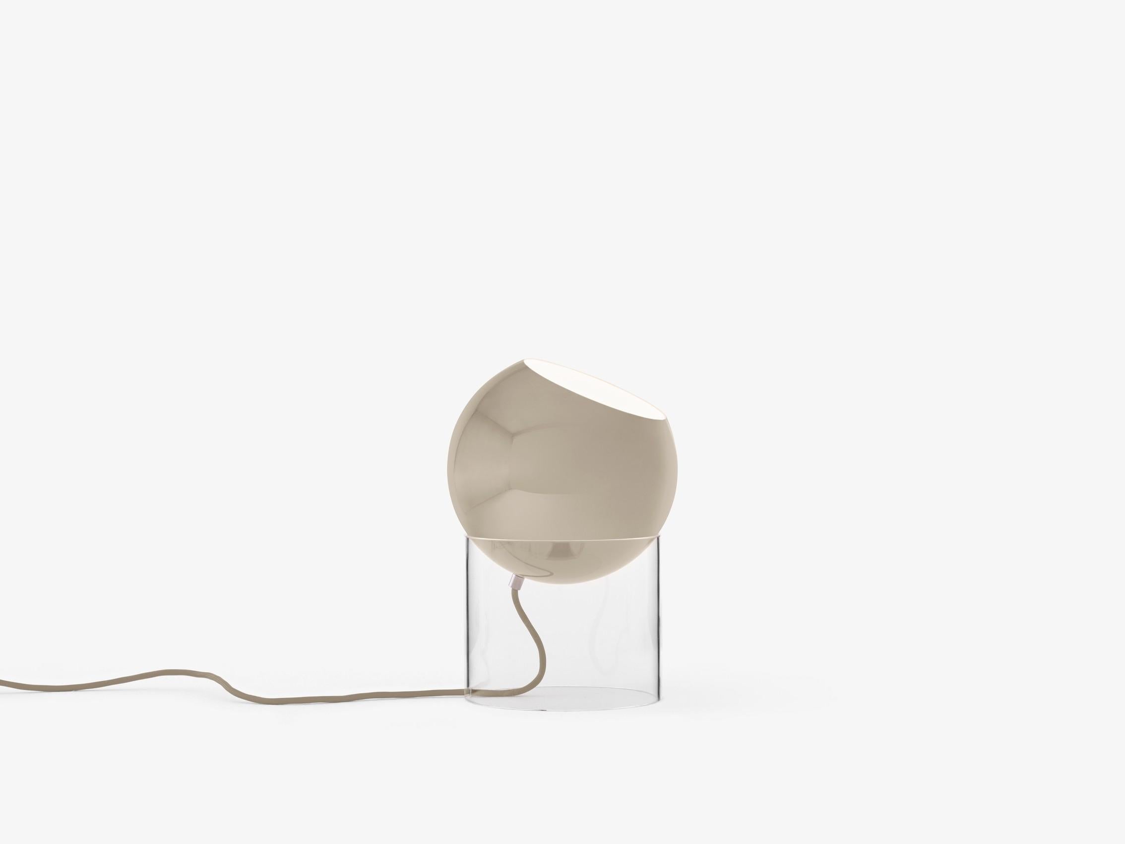 Lampe à poser Topan VP13, Grey Beige, Designée par Verner Panton en 1959, pour AT&T Neuf - En vente à Dubai, AE