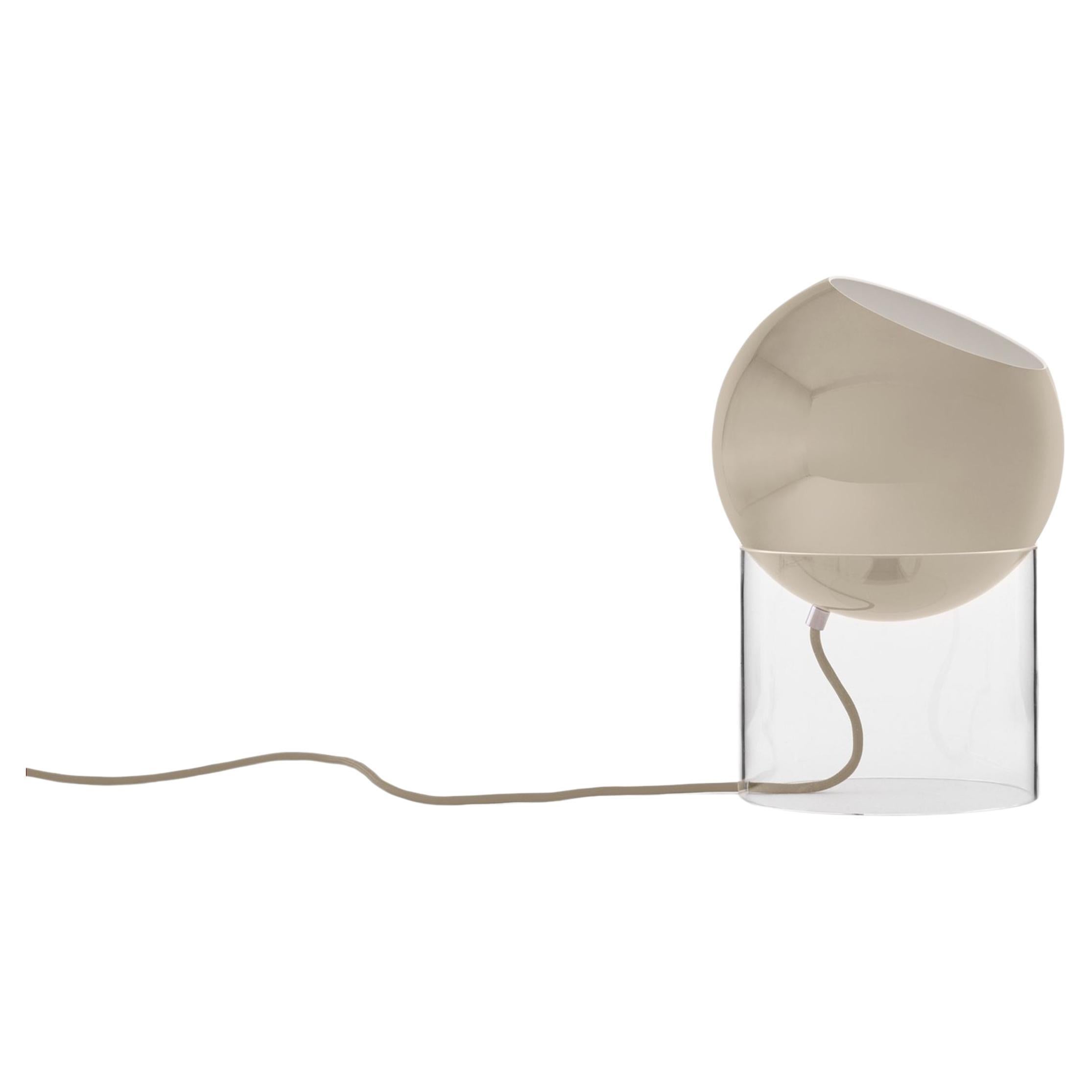 Topan VP13 Table Lamp, Grey Beige, Designed by Verner Panton in 1959, for &T