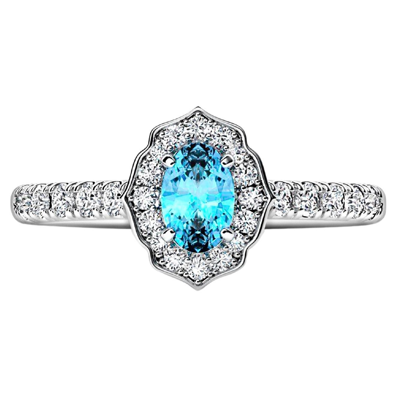 Topaz 14k gold ring.