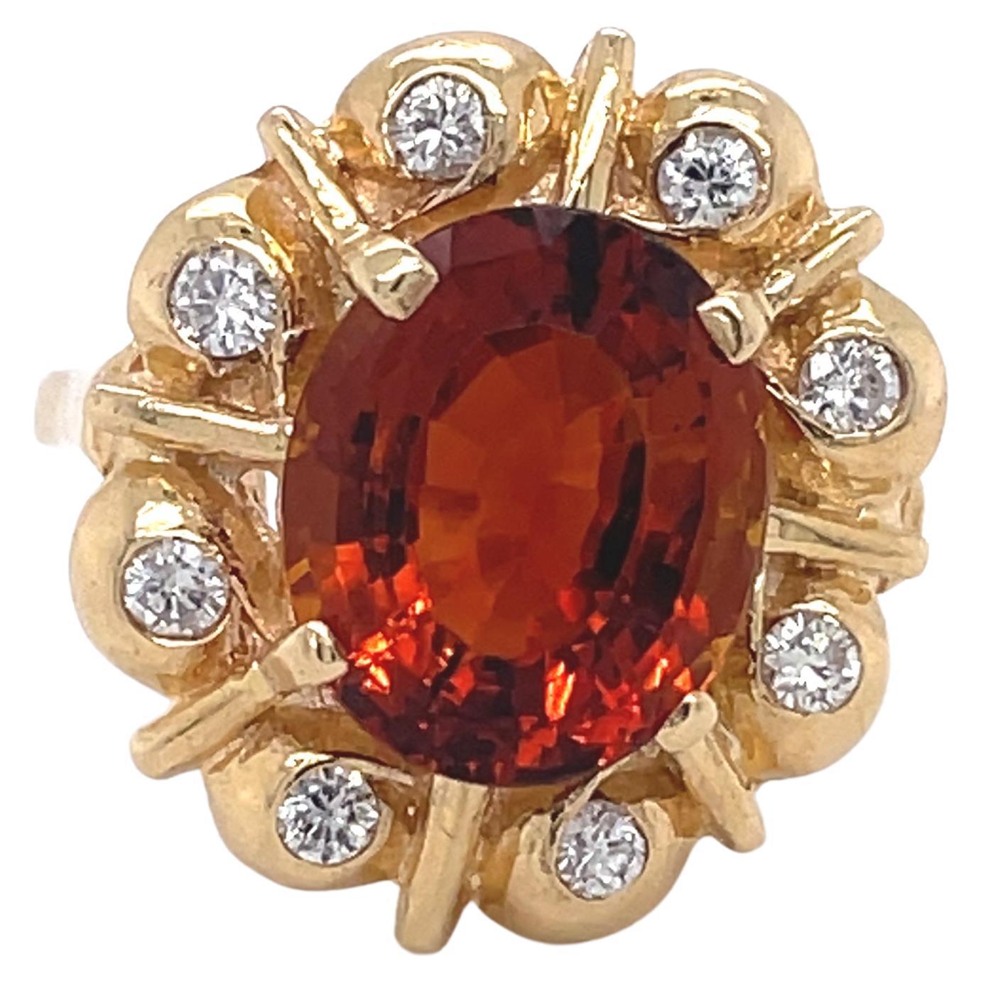 Amazing Victorian Topaz Gemstone And Diamond Band  10k Yellow Gold Ring  Us Size 8 3/4   Oval Shape Stone
 
~~ S e t t i n g ~~
Solid 10k Yellow Gold
7.80 grams
 
~~ Stones ~~
Main Stone:
Oval Shape Natural Topaz In Weight Of 5 Ct (Approx.)
 
Side