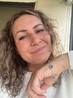 Bracciale in oro 14KT in stile boho con topazio a metro