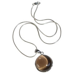 Topaz Glass Necklace