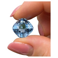 Topaz Sky Blue 19.70Ct natural gemstone, 14.5x14.7x10.3mm Brazil