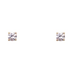 Topaz White Earrings (B13645n)