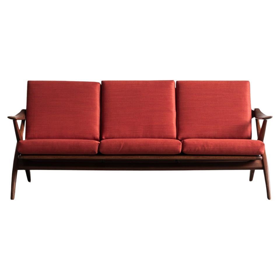 Topform 3Seater Sofa model ‘Westpoort’, Dutch design, 1950's at 1stDibs