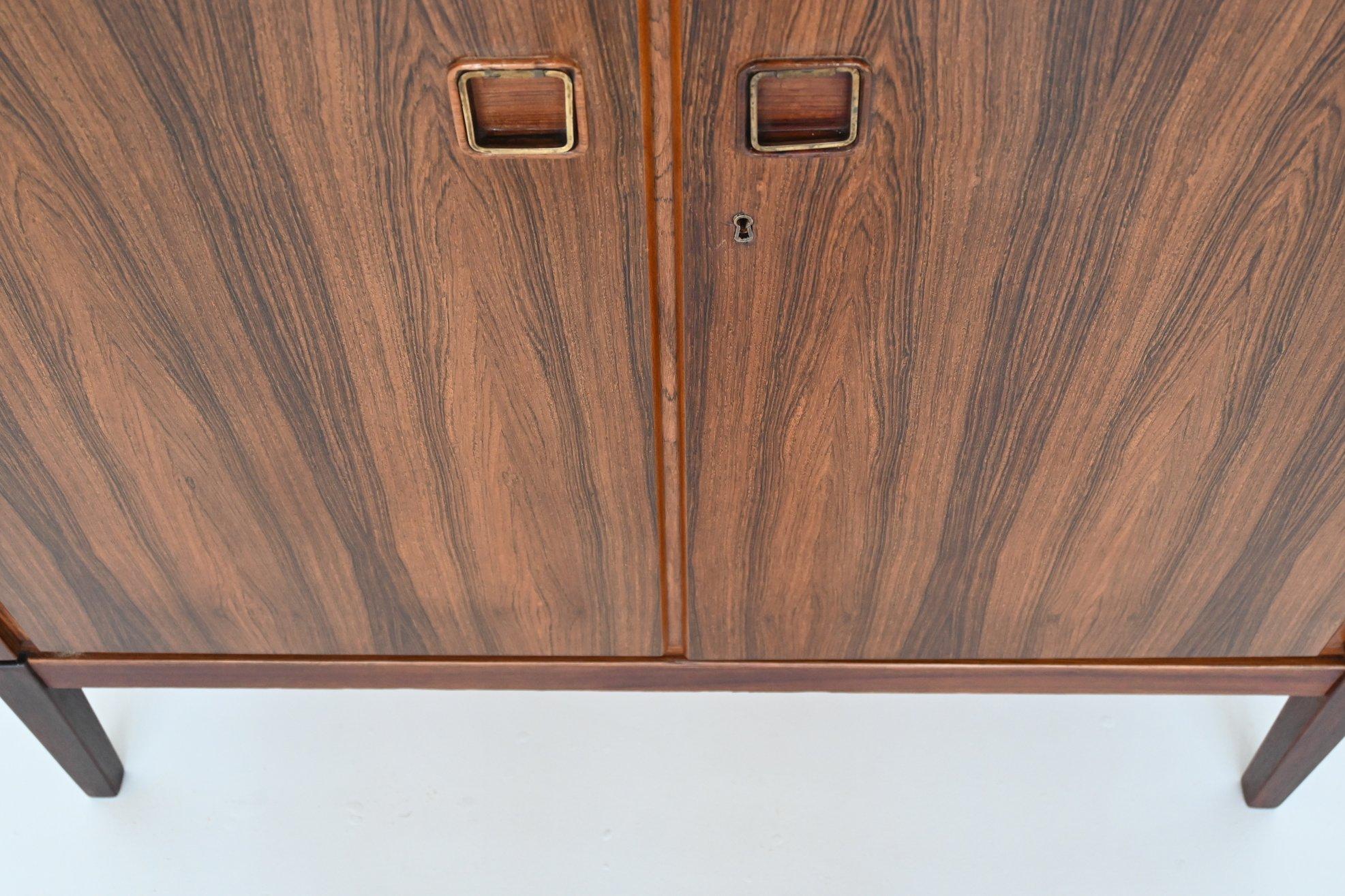 Topform buffet in rosewood and brass The Netherlands 1960 1