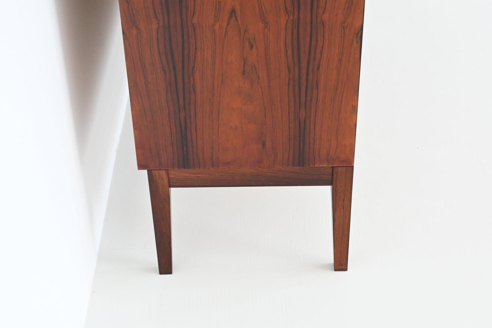 Topform highboard in rosewood and brass The Netherlands 1960 8