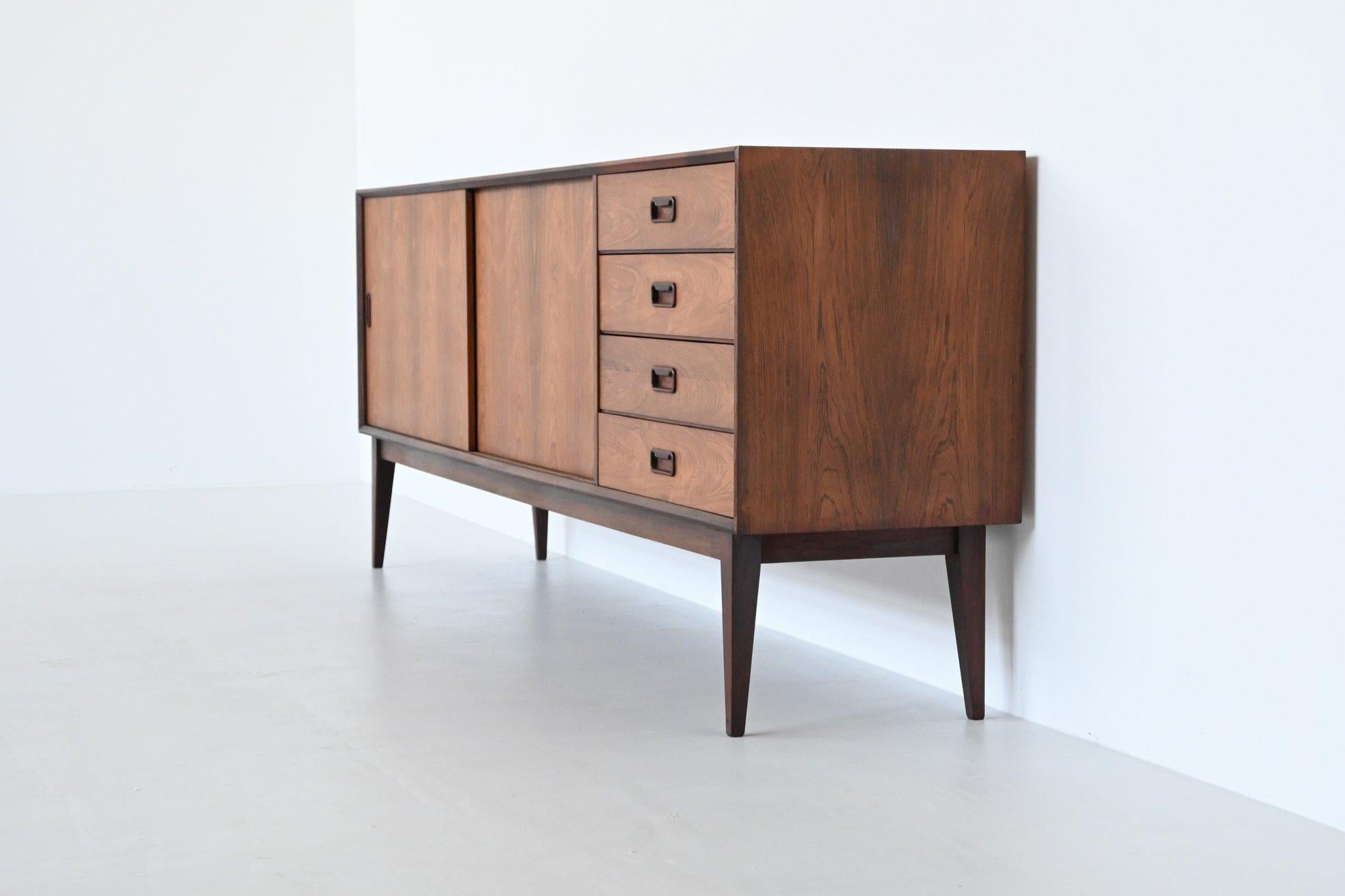 Topform large sideboard in rosewood Mid-Century The Netherlands 1960 3