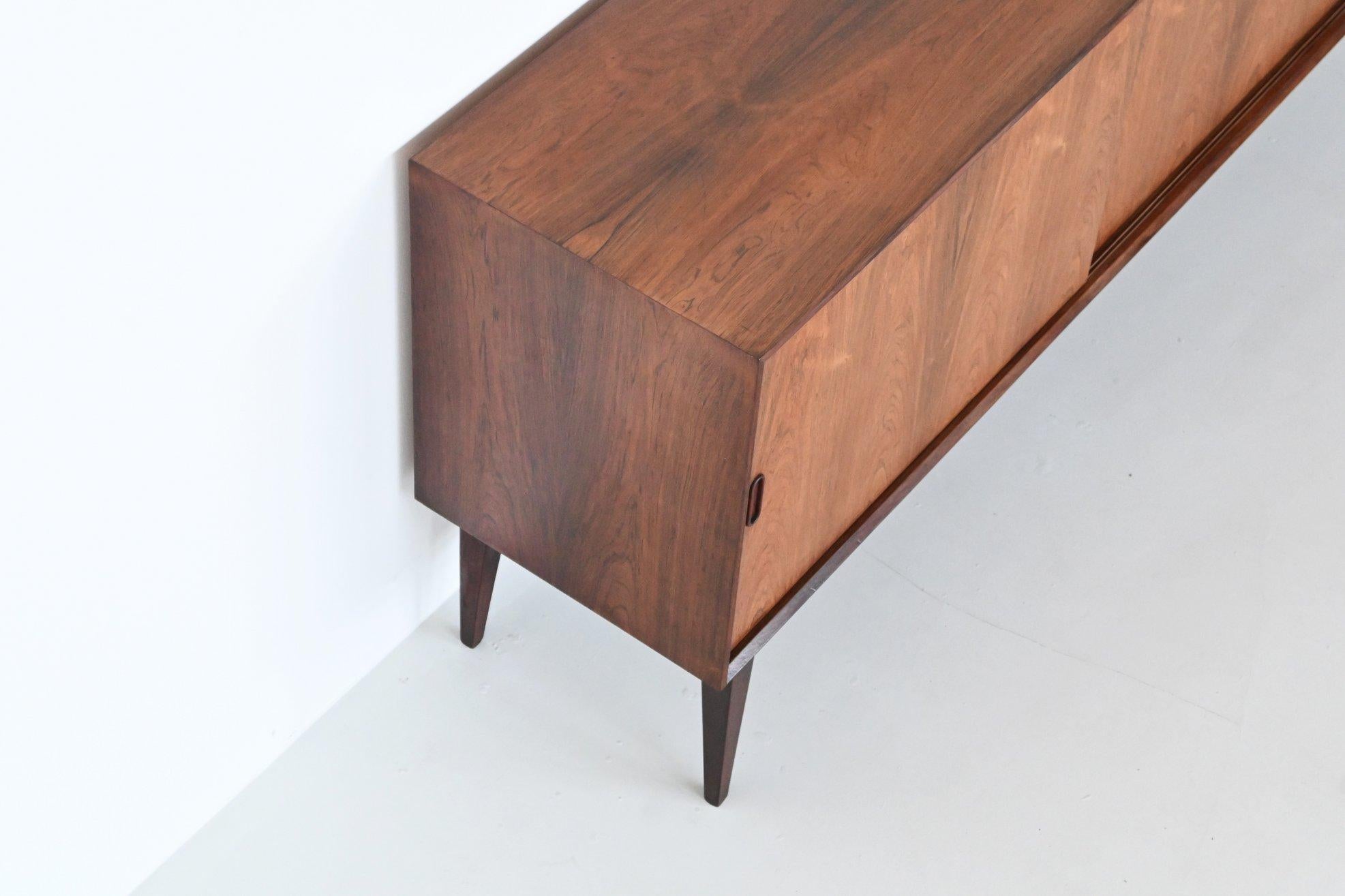 Topform large sideboard in rosewood Mid-Century The Netherlands 1960 8