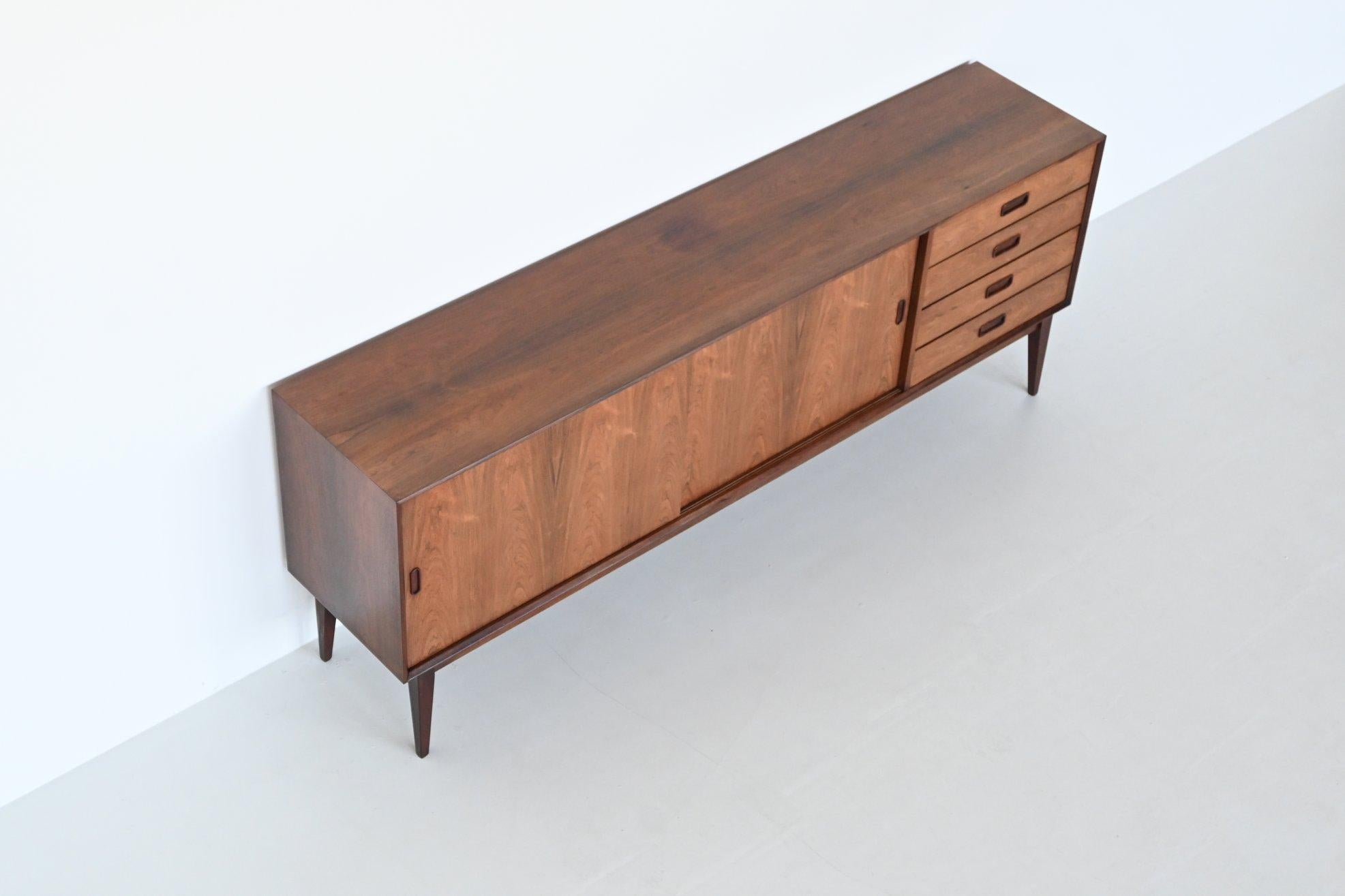 Topform large sideboard in rosewood Mid-Century The Netherlands 1960 9